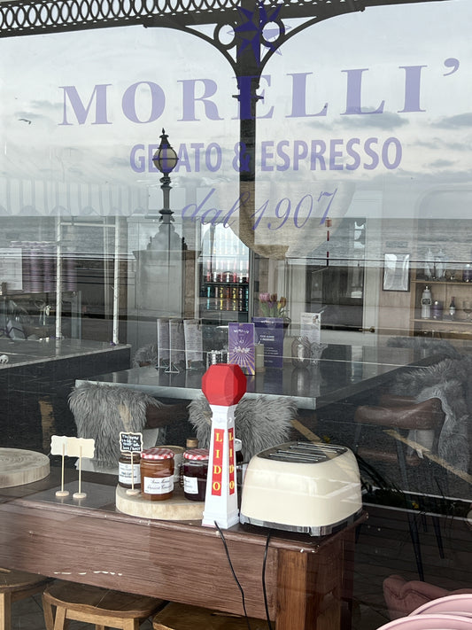 A Margate Lido Lamp at Morelli’s: Old Stories, New Beginnings